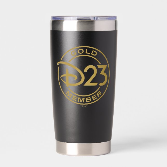 D23 Gold Member Insulated Tumbler (Front)