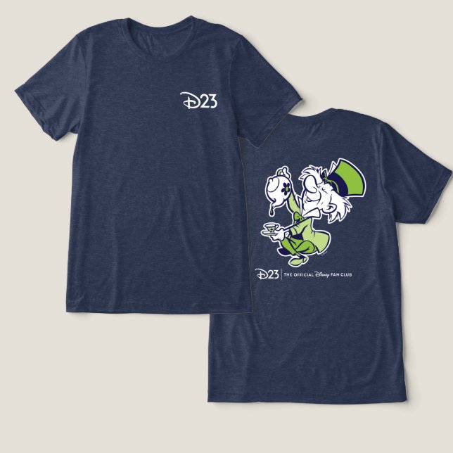 D23 Mad Hatter Two-Sided Shirt (Design Front & Back)