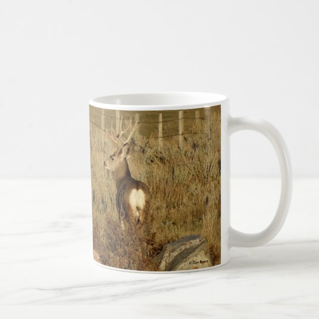 D30 Mule Deer Bucks Coffee Mug (Right)