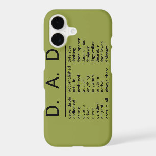 D.A.D. Father's Day iPhone 17 Case