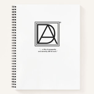 D.A. Spiral Notebook