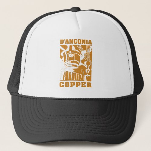 dâAnconia Copper  Copper Logo Trucker Hat