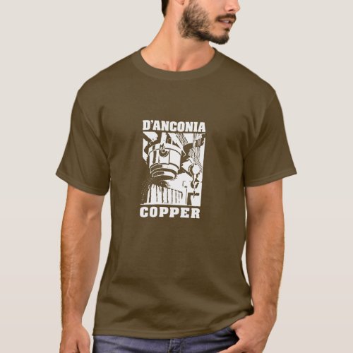 dAnconia Copper  White Logo T_Shirt