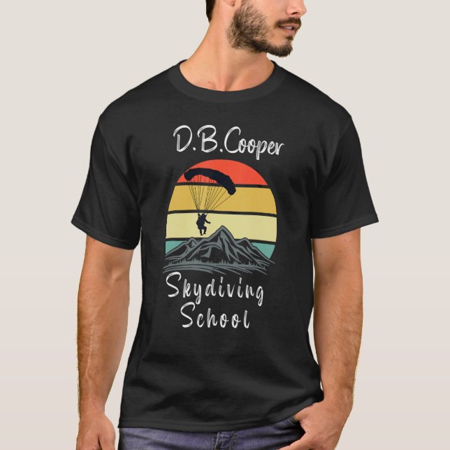D B Coopers Skydiving School Portland Oregon  Desi T-Shirt (Front)