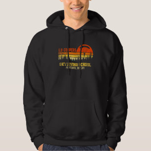 D B Coopers Skydiving School Portland Vintage 60s  Hoodie
