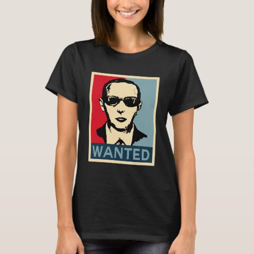 D B Coopers Wanted Skydiving Funny Hijack T_Shirt
