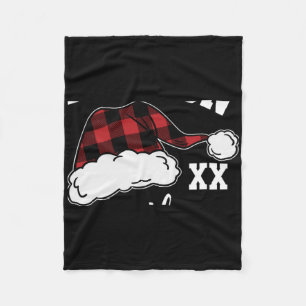 D Buffalo Plaid Matching Family T Shirt Fleece Blanket