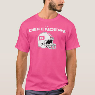 D C Defenders Ufl Helmet Washington Dc Football T-Shirt