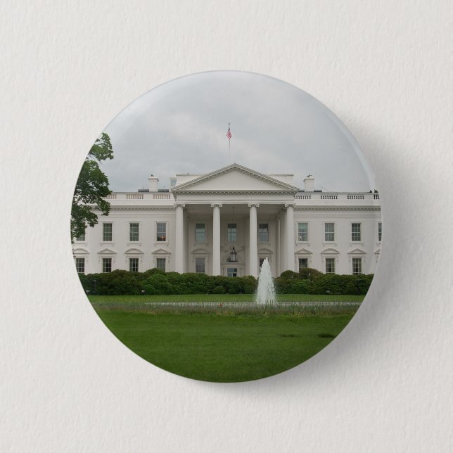 D.C. white house Pinback Button (Front)