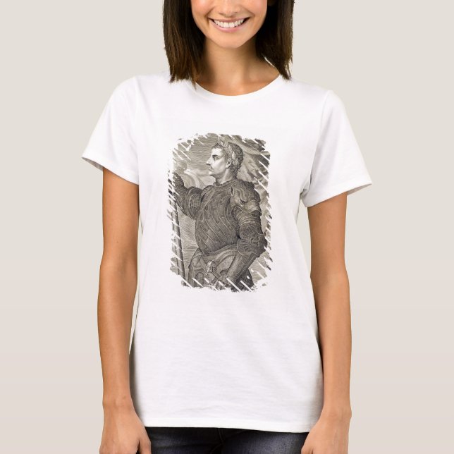 D. Claudius Caesar Emperor of Rome from 41 - 54 AD T-Shirt (Front)