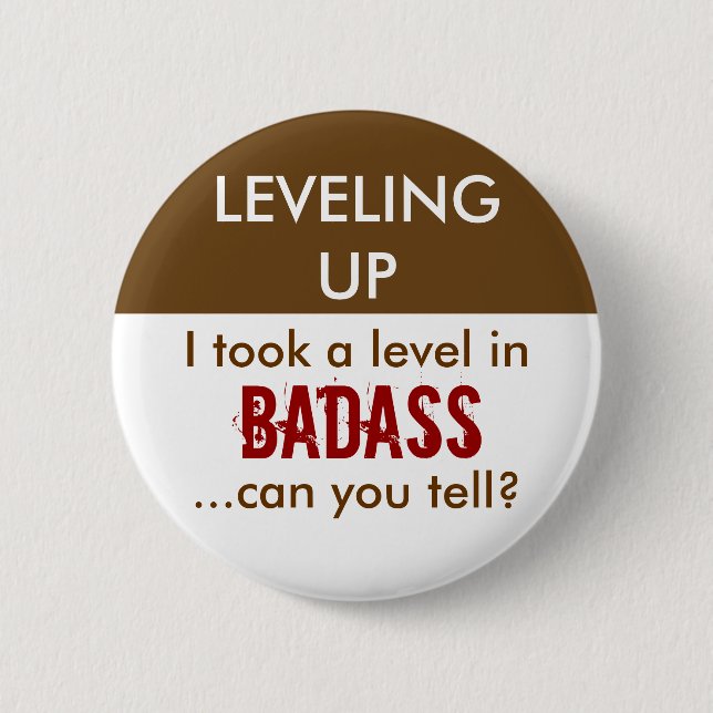 D&D - Badass Button (Front)