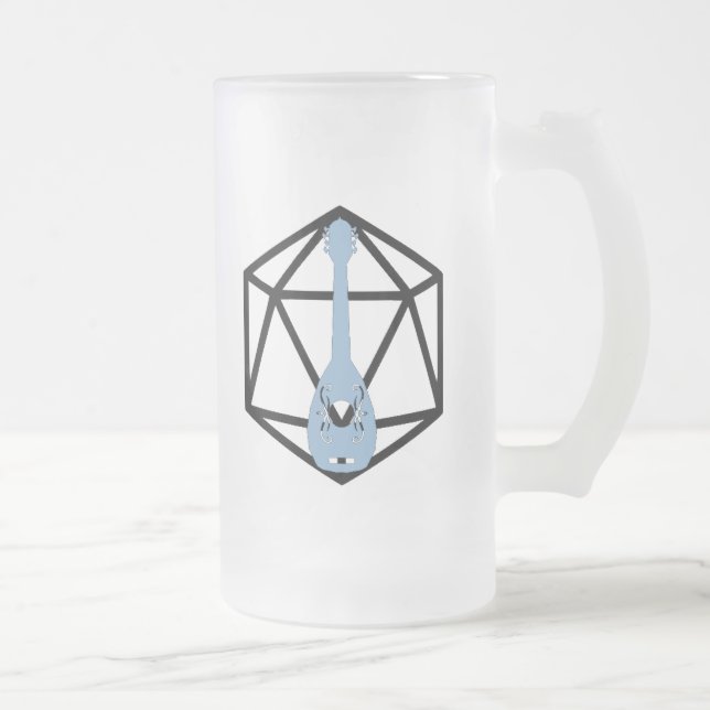 D&D Bard Inspired Frosted Mug (Right)