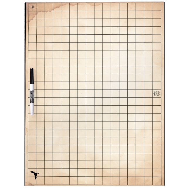 D&D Dry-Erase Gaming Surface (Solid) Dry Erase Board (Front)