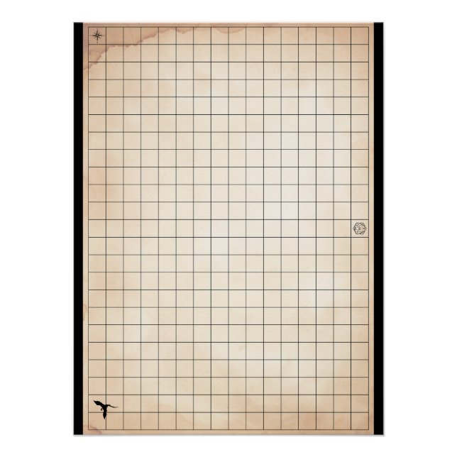 D&D Gaming Glossy Poster (Front)