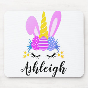D Daughter Easter Gift Bunny Rabbit Mouse Pad