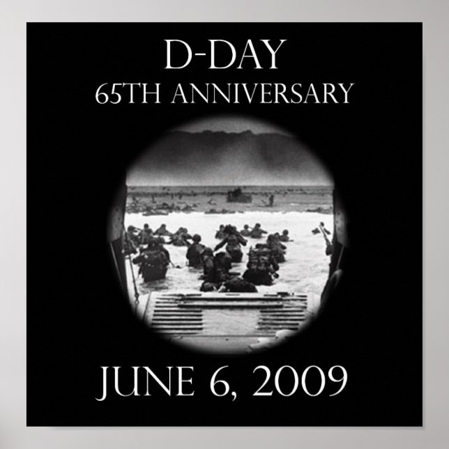 D-Day 65th Anniversary Poster (Front)
