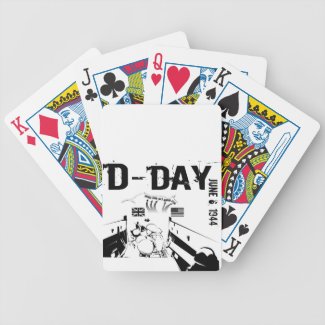 D-DAY 6th June 1944 Bicycle Playing Cards