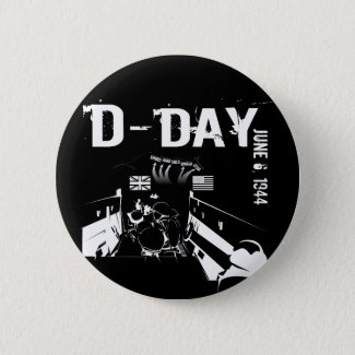 D-DAY 6th June 1944 Button