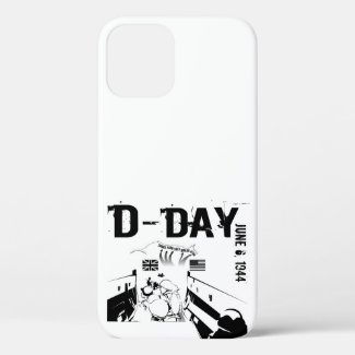 D-DAY 6th June 1944 iPhone 12 Case