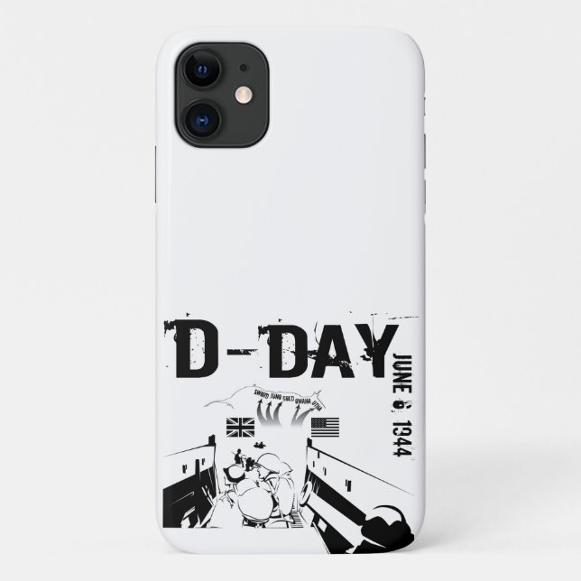 D-DAY 6th June 1944 Case-Mate iPhone Case (Back)