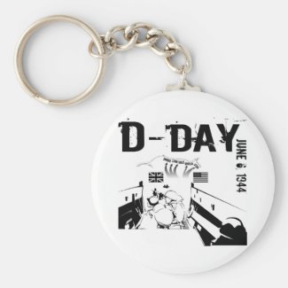 D-DAY 6th June 1944 Keychain