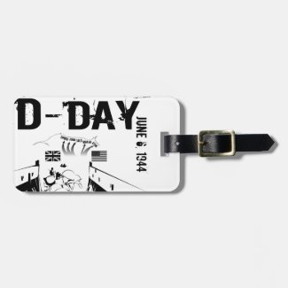 D-DAY 6th June 1944 Luggage Tag