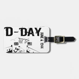 D-DAY 6th June 1944 Luggage Tag