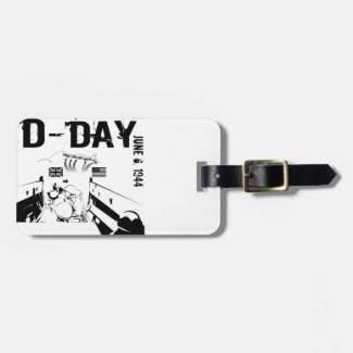 D-DAY 6th June 1944 Luggage Tag