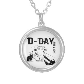 D-DAY 6th June 1944 Silver Plated Necklace
