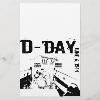 D-DAY 6th June 1944 Stationery