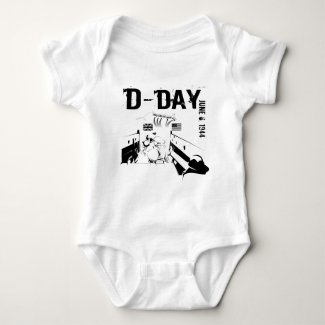 D-DAY 6th Juni 1944 Baby Bodysuit