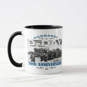 D-Day 70th Anniversary Battle of Normandy Mug