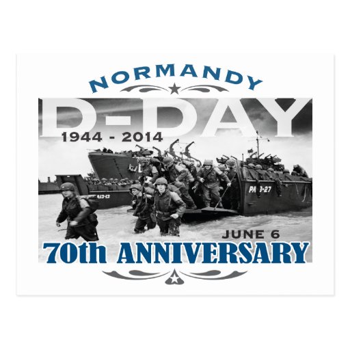 D-Day 70th Anniversary Battle of Normandy Postcard | Zazzle