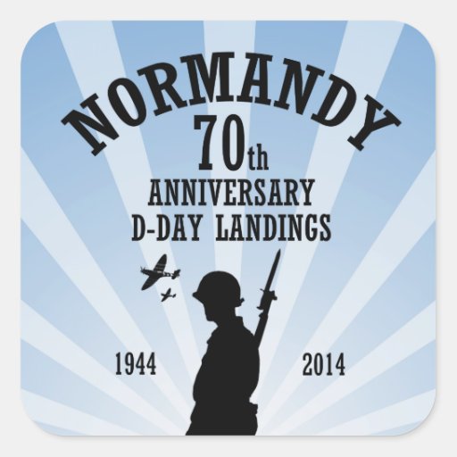 D-Day 70th Anniversary Stickers | Zazzle