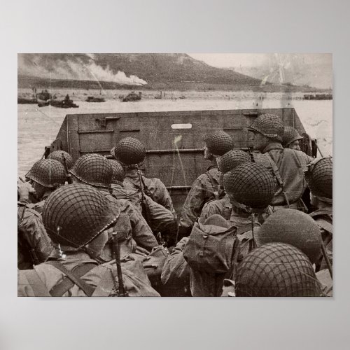 D_Day Assorted Images Poster