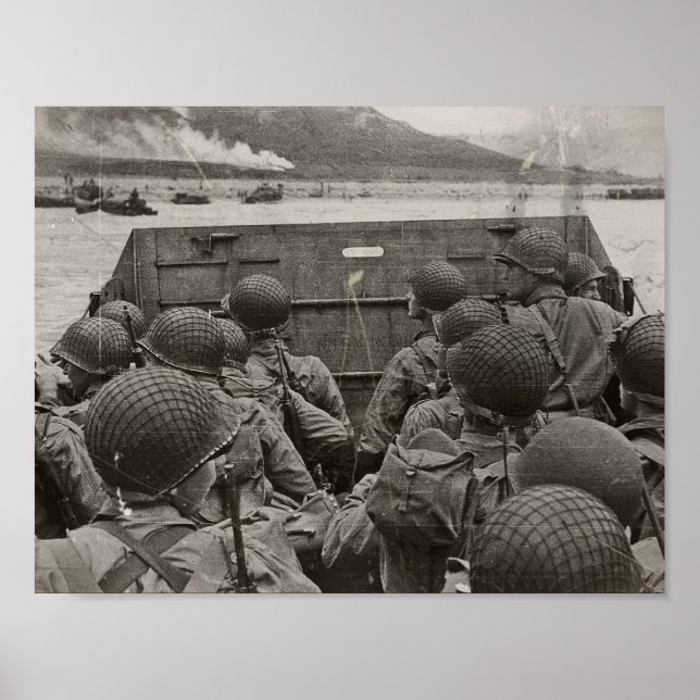 D-Day Assorted Images Poster (Front)