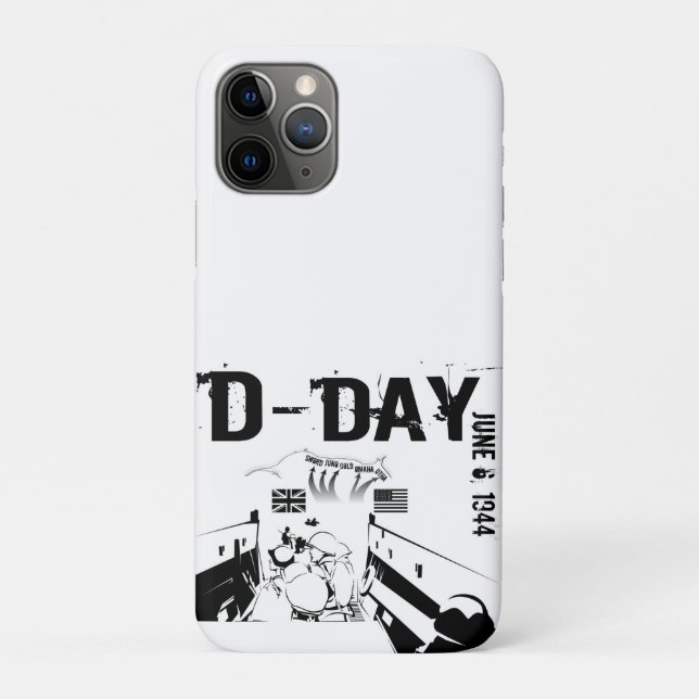 D-DAY June 6, 1944 Case-Mate iPhone Case (Back)