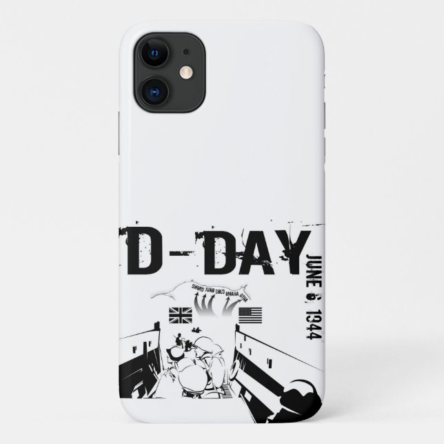 D-DAY June 6, 1944 Case-Mate iPhone Case (Back)