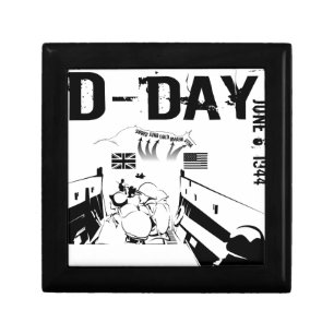 D-DAY June 6, 1944 Keepsake Box