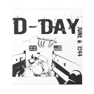 D-DAY June 6, 1944 Notepad