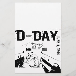 D-DAY June 6, 1944 Stationery