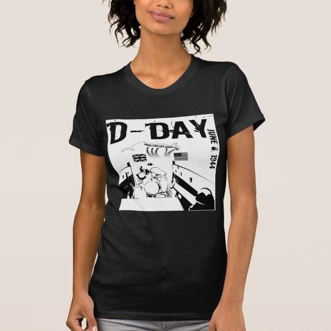 D-DAY June 6, 1944 T-Shirt (Front)