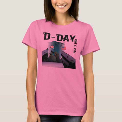 D_DAY June 6 1944 T_Shirt