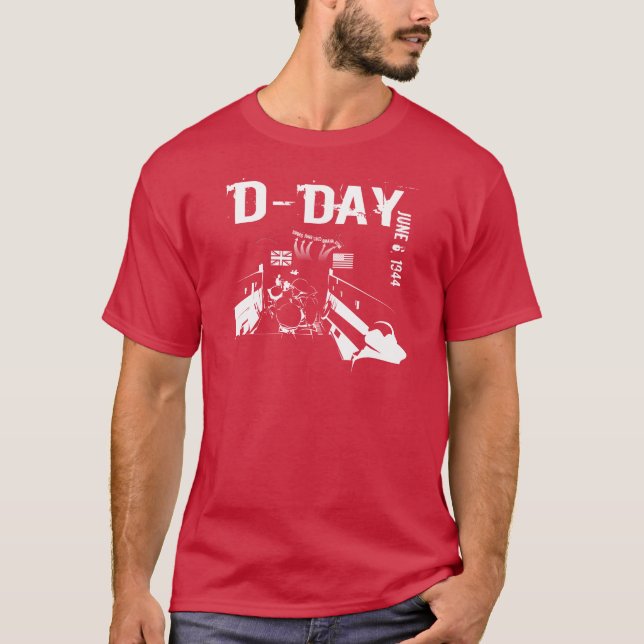 D-DAY June 6, 1944 T-Shirt (Front)