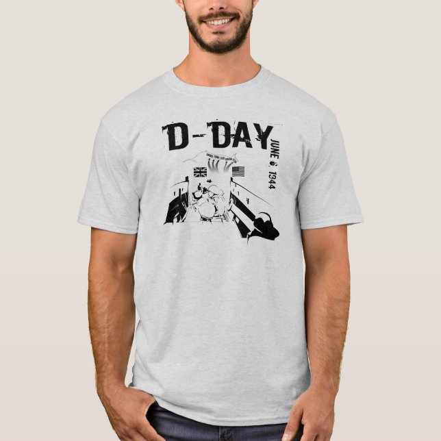D-DAY June 6, 1944 T-Shirt (Front)