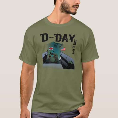 D_DAY June 6 1944 T_Shirt