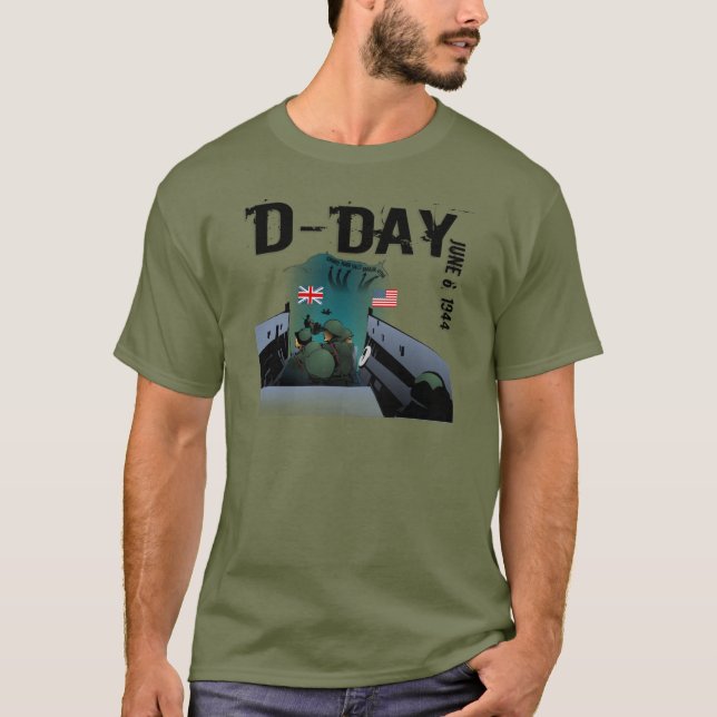 D-DAY June 6, 1944 T-Shirt (Front)