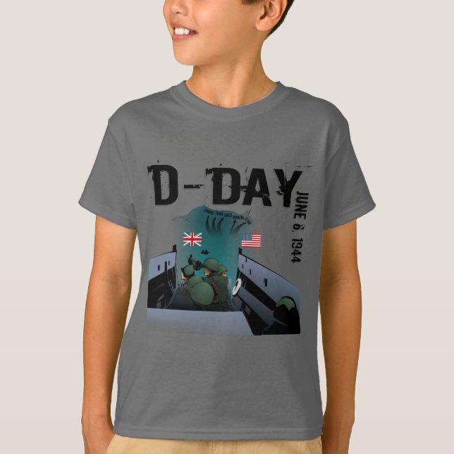 D-DAY June 6, 1944 T-Shirt (Front)