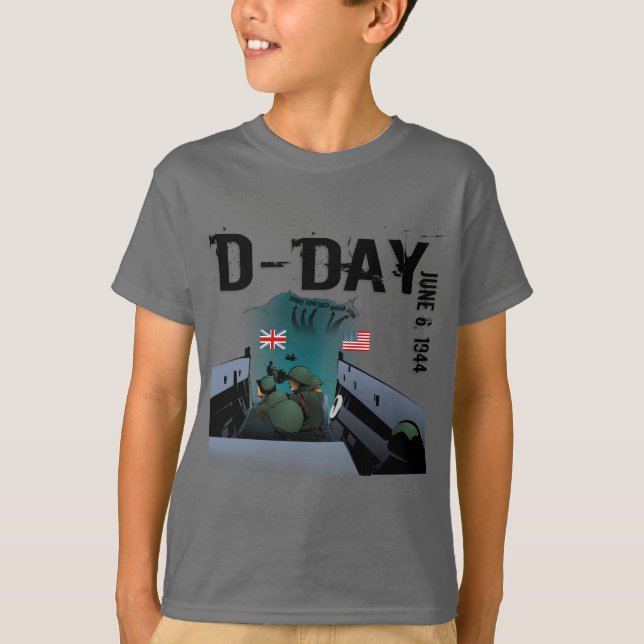 D-DAY June 6, 1944 T-Shirt (Front)