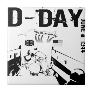 D-DAY June 6, 1944 Tile